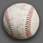 汚れた野球ボール